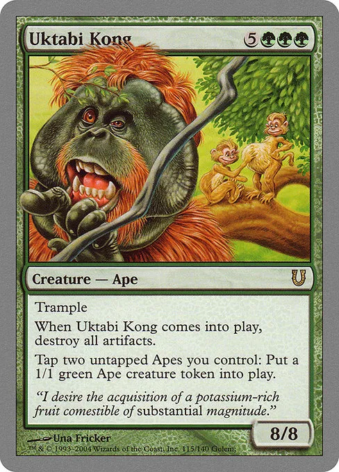 Uktabi Kong · Unhinged 115/168