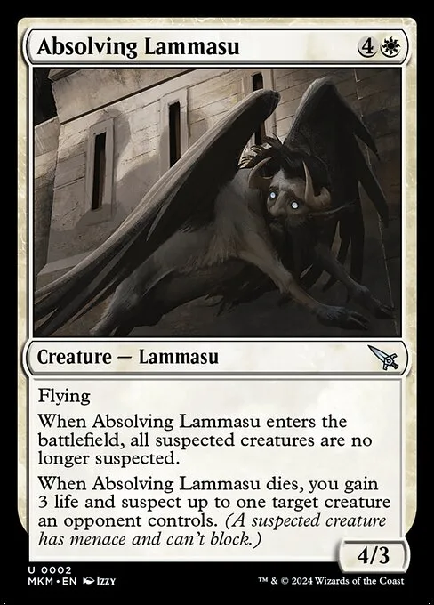Absolving Lammasu · Murders at Karlov Manor 2/451