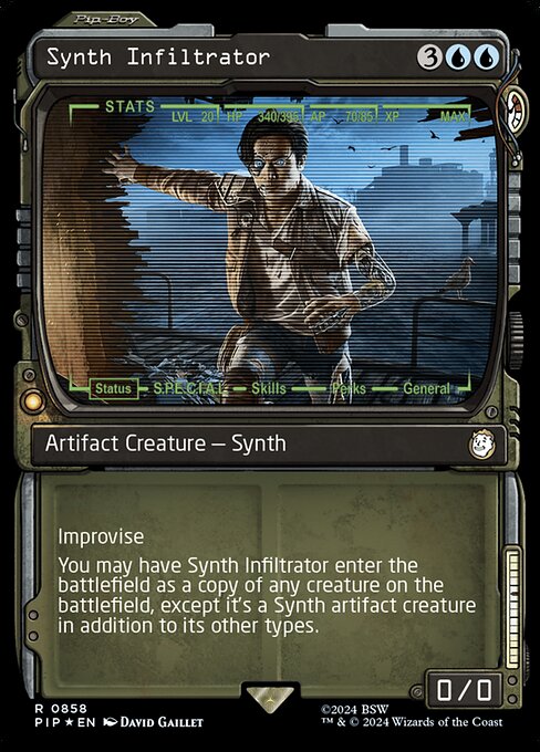 Synth Infiltrator · Fallout 858/1068