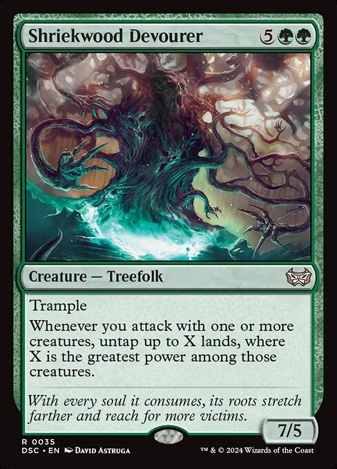 Shriekwood Devourer · Duskmourn: House of Horror Commander 35/373