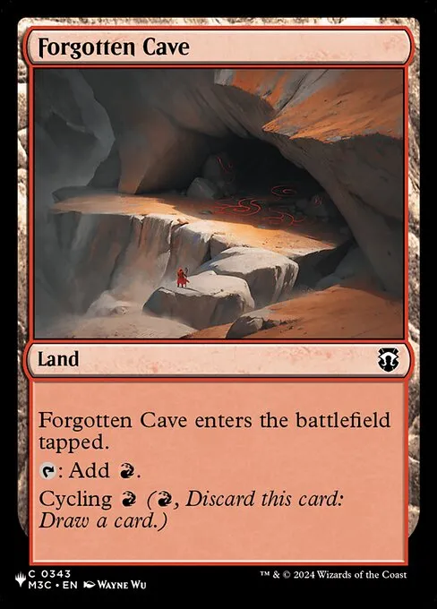 Forgotten Cave · The List M3C-343/5050