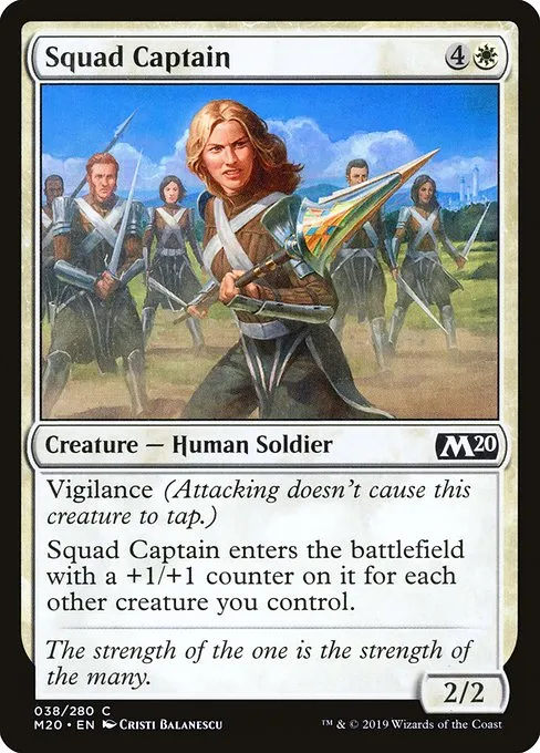 Squad Captain · Core Set 2020 38/346
