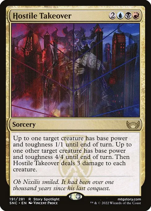 Hostile Takeover · Streets of New Capenna 191/513