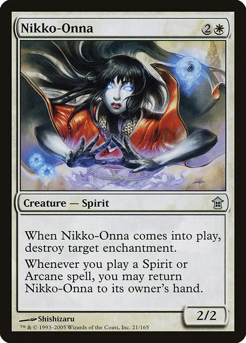 Nikko-Onna · Saviors of Kamigawa 21/165