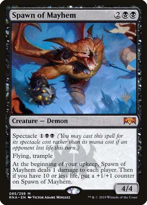 Spawn of Mayhem · Ravnica Allegiance Promos 85p/81