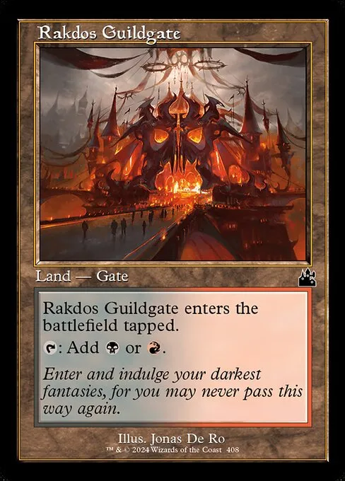 Rakdos Guildgate · Ravnica Remastered 408/531