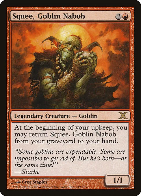 Squee, Goblin Nabob · Tenth Edition 239/510