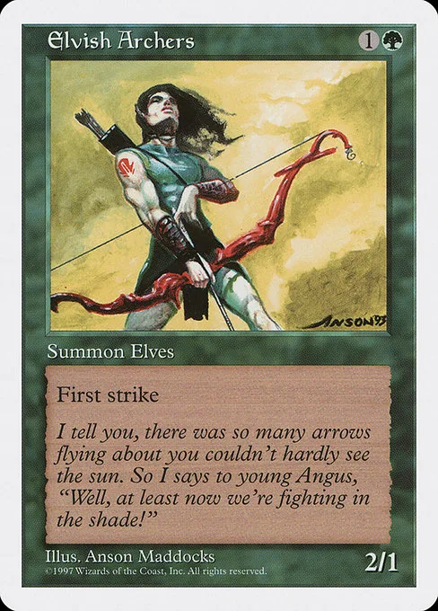 Elvish Archers · Fifth Edition 292/460