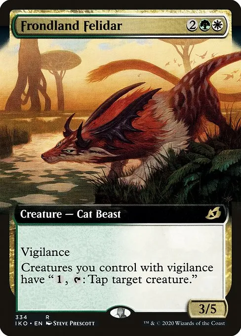 Frondland Felidar · Ikoria: Lair of Behemoths 334/390