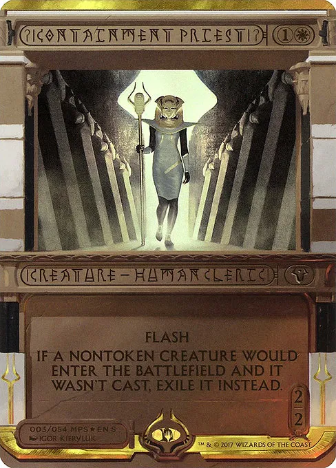 Containment Priest · Amonkhet Invocations 3/54