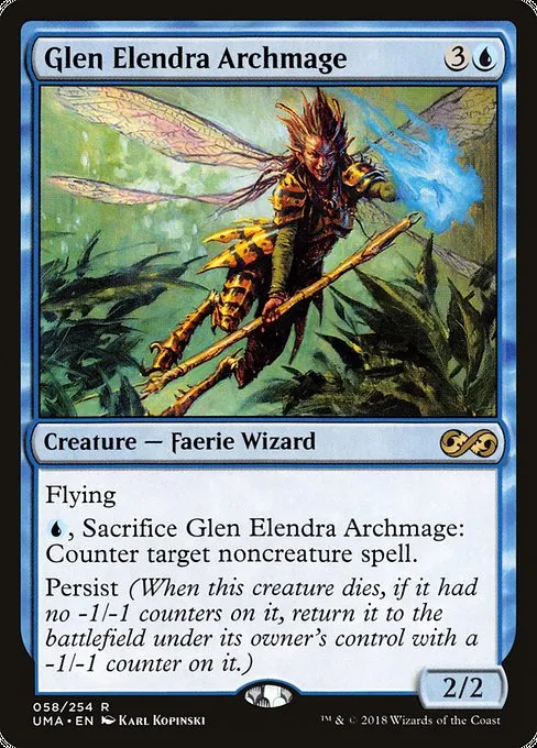 Glen Elendra Archmage · Ultimate Masters 58/254