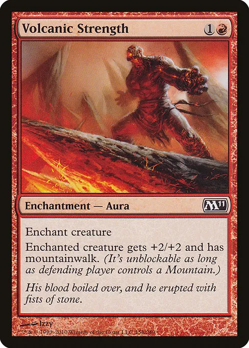 Volcanic Strength · Magic 2011 158/249