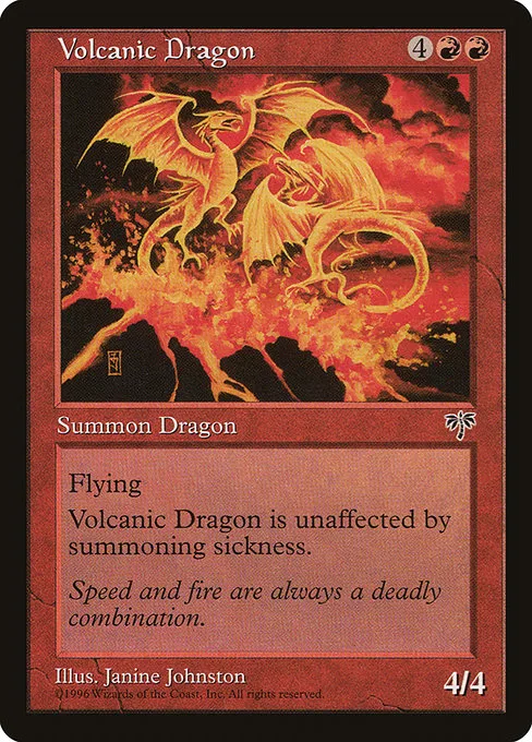 Volcanic Dragon · Mirage 201/353