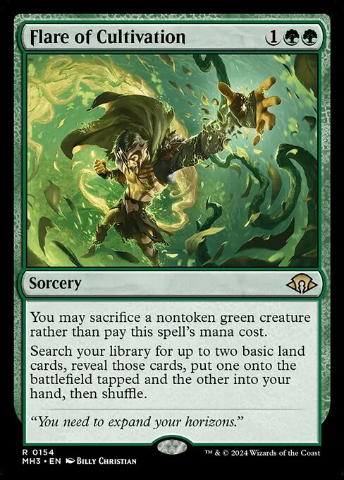 Flare of Cultivation · Modern Horizons 3 154/528