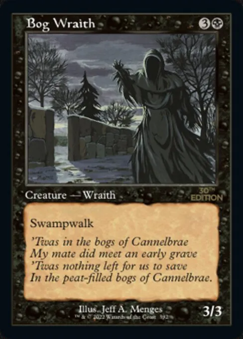 Bog Wraith · 30th Anniversary Edition 392/594