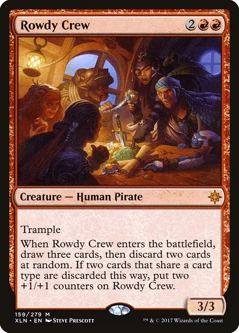 Rowdy Crew · Ixalan 159/289
