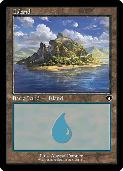Island · Commander Masters 440/1067
