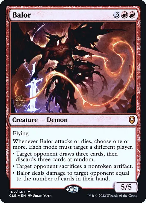 Balor · Battle for Baldur's Gate Promos 162s/104