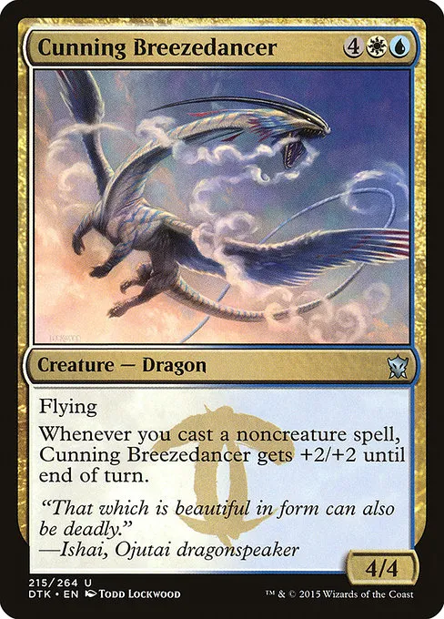 Cunning Breezedancer · Dragons of Tarkir 215/264