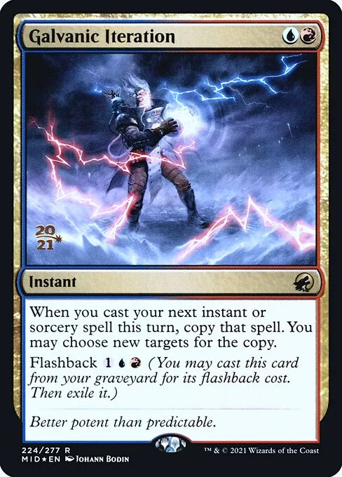 Galvanic Iteration · Innistrad: Midnight Hunt Promos 224s/155