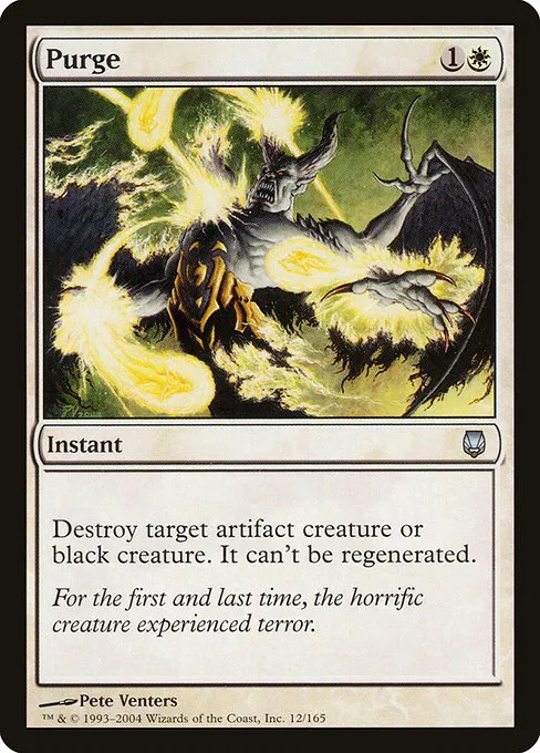Purge · Darksteel 12/165