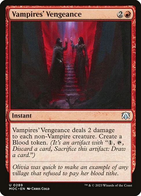Vampires' Vengeance · March of the Machine Commander 289/450