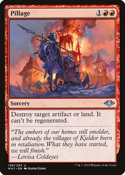 Pillage · Modern Horizons 139/255