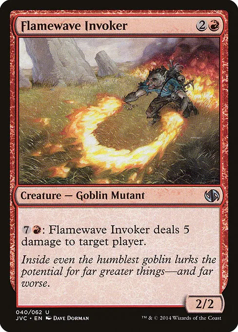 Flamewave Invoker · Duel Decks Anthology: Jace vs. Chandra 40/62