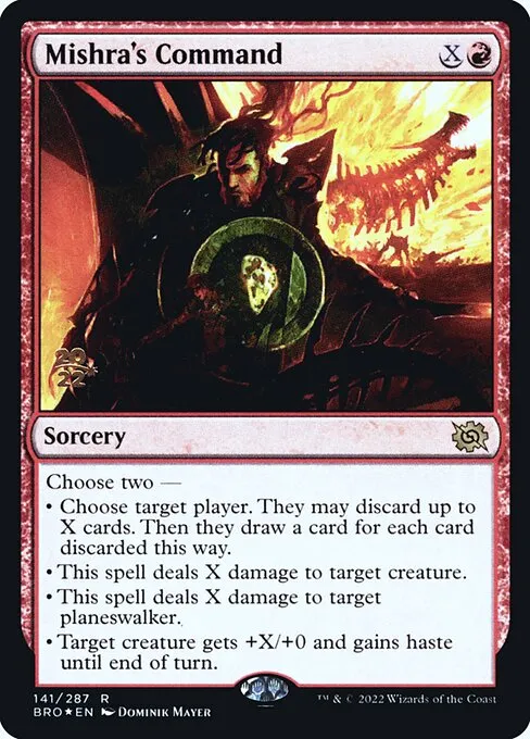 Mishra's Command · The Brothers' War Promos 141s/171
