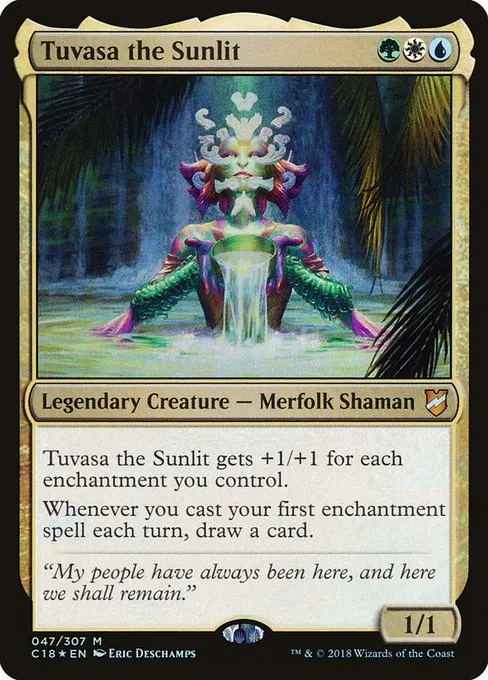 Tuvasa the Sunlit · Commander 2018 47/307