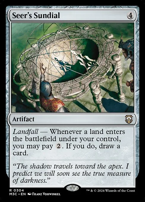 Seer's Sundial · Modern Horizons 3 Commander 304/398