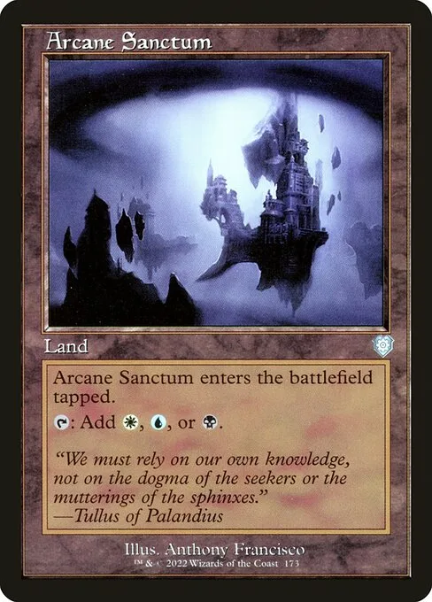 Arcane Sanctum · The Brothers' War Commander 173/209
