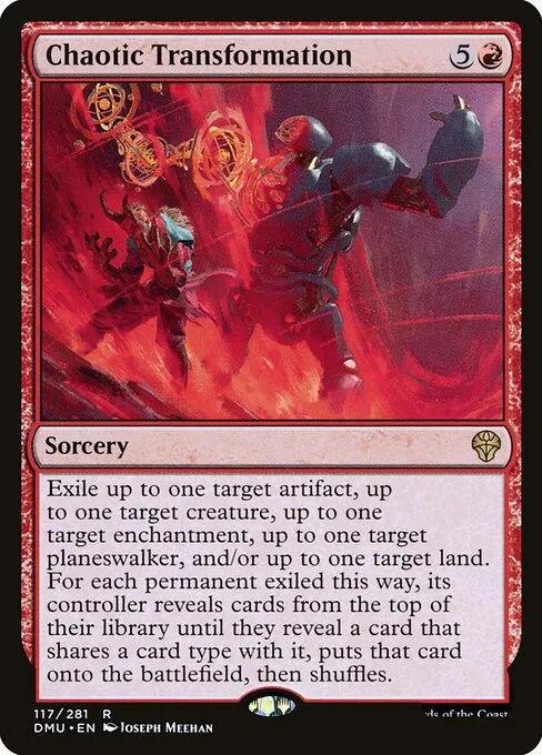 Chaotic Transformation · Dominaria United 117/453