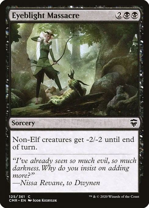 Eyeblight Massacre · Commander Legends 125/718