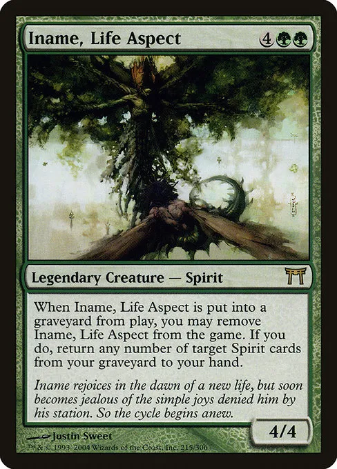 Iname, Life Aspect · Champions of Kamigawa 215/307