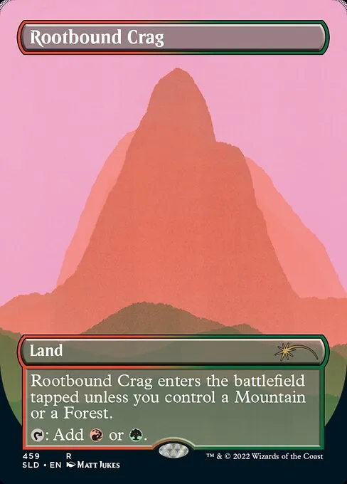 Rootbound Crag · Secret Lair Drop 459/2547