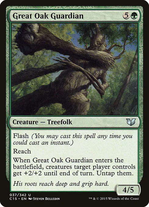 Great Oak Guardian · Commander 2015 37/342