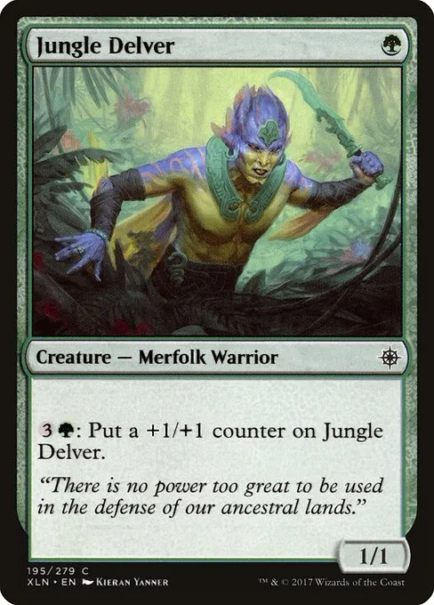 Jungle Delver · Ixalan 195/289