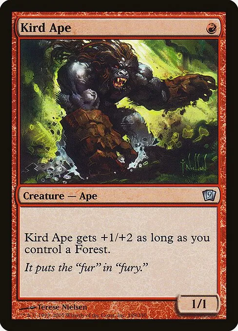 Kird Ape · Ninth Edition 199★/710