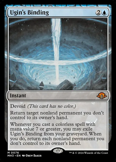 Ugin's Binding · Modern Horizons 3 76/528
