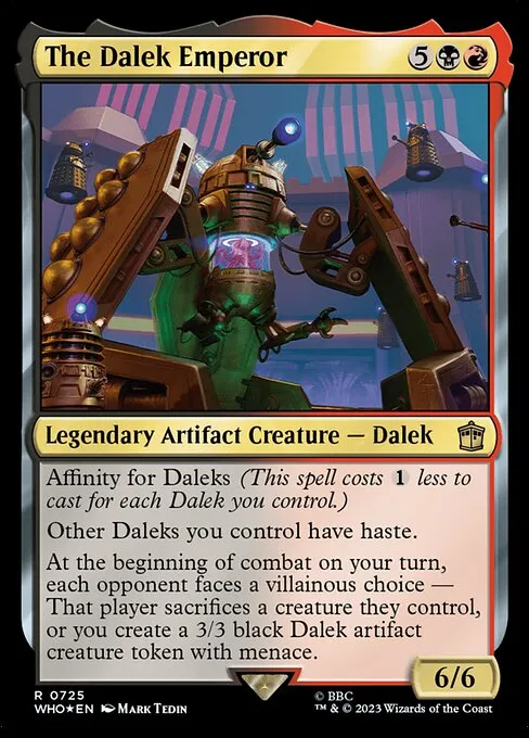The Dalek Emperor · Doctor Who 725/1178