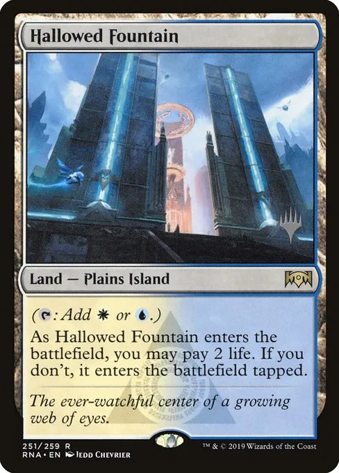 Hallowed Fountain · Ravnica Allegiance Promos 251p/81
