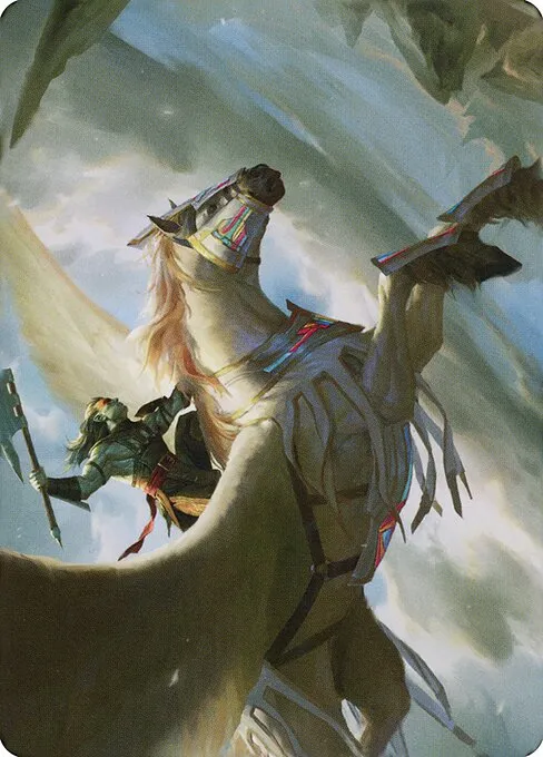 Cleaving Skyrider // Cleaving Skyrider · Dominaria United Art Series 5/81