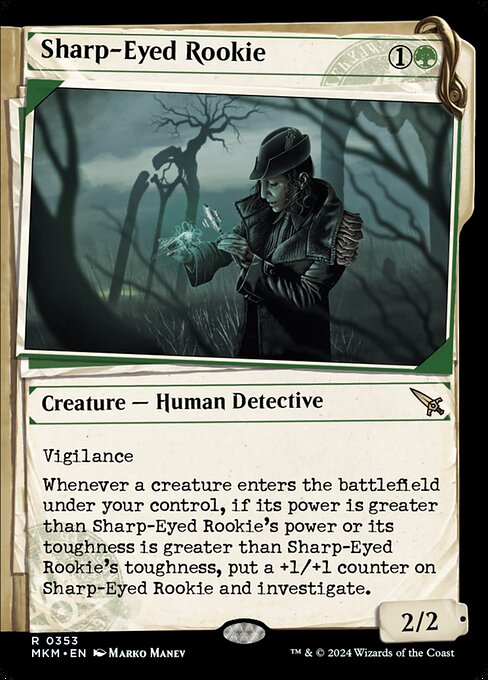 Sharp-Eyed Rookie · Murders at Karlov Manor 353/451