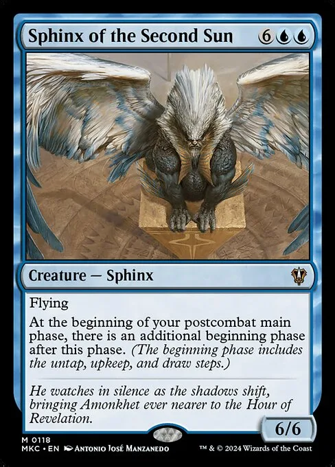 Sphinx of the Second Sun · Murders at Karlov Manor Commander 118/358