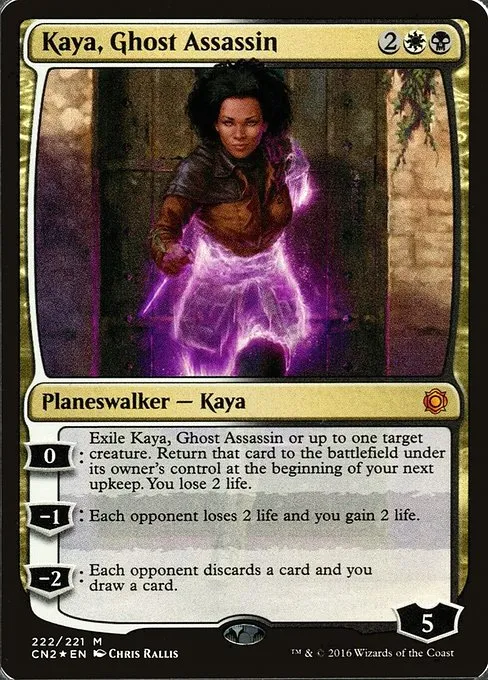 Kaya, Ghost Assassin · Conspiracy: Take the Crown 222/222