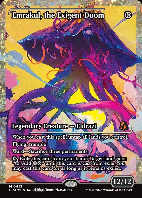 Emrakul, the Exigent Doom · Reality Fracture 413/7