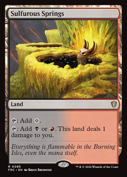 Sulfurous Springs · Reality Fracture Commander 85/2