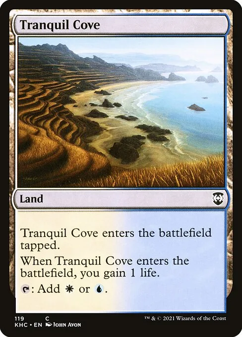Tranquil Cove · Kaldheim Commander 119/119