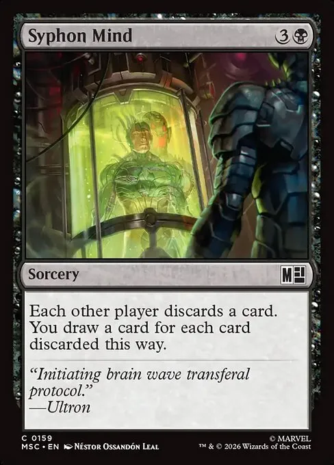 Syphon Mind · Marvel Super Heroes Commander 159/9